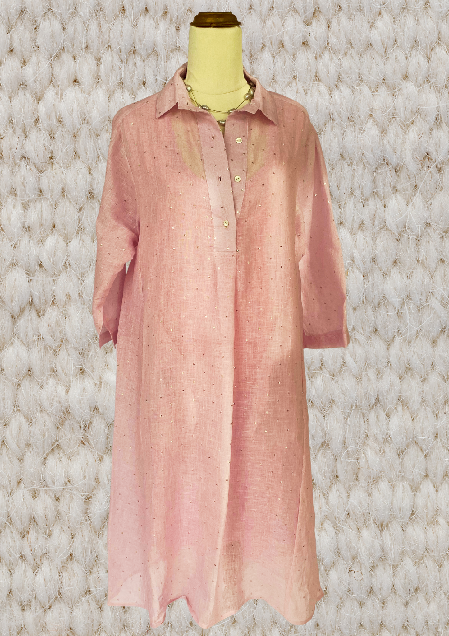 Sparkle Linen Kaftan